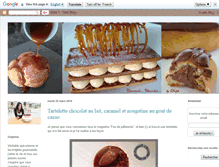 Tablet Screenshot of caramelchocolat.com
